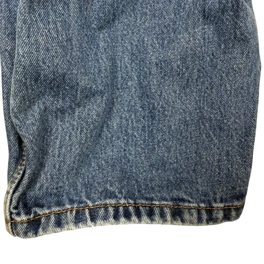 Levi's 550 Mens 39x32 Blue Denim‎ Medium Wash Relaxed Fit Straight Leg Zip Fly